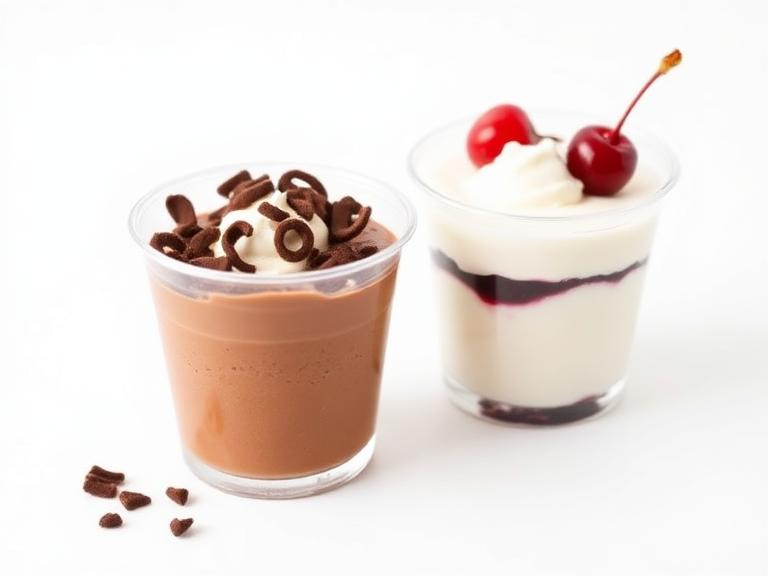 Italiaanse dessertbekers
