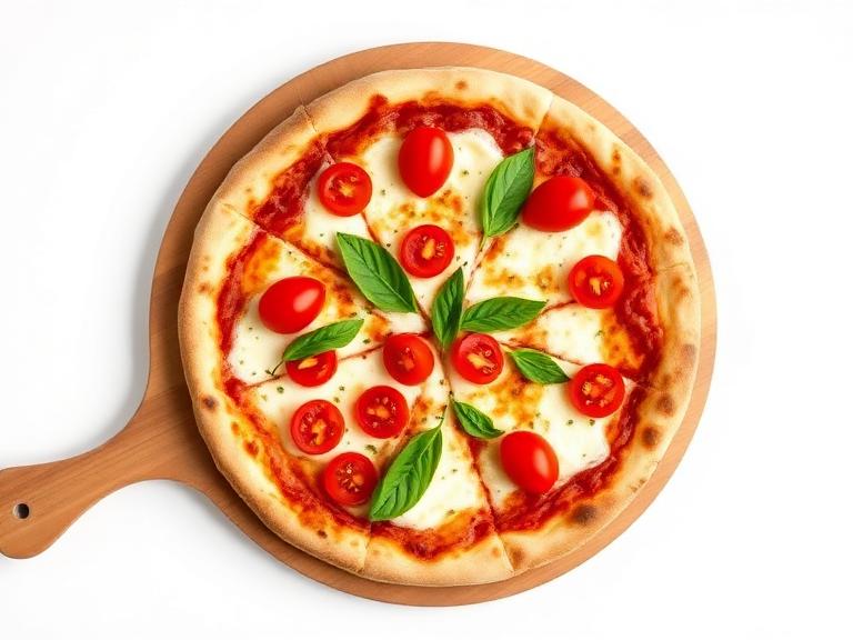 Verse pizza uit de oven